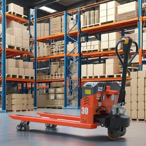 Nieuwe Zware 2 Ton 3ton Volledig Elektrische Rwd <span class=keywords><strong>Pallet</strong></span> Truck Jack Polyurethaan Band Semi-Elektrische <span class=keywords><strong>Trolley</strong></span> Grote Capaciteit Voor - Product Image 6