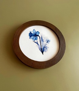 <b>Vintage</b> Round Shape Wooden Photo <b>Frame</b> for and Table Display Classic Handmade Home and Office Decoration - Product Image 4