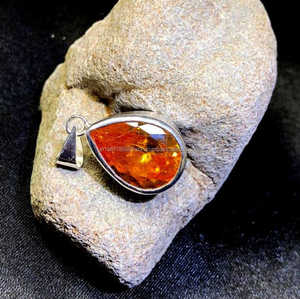 Colgante de Plata de Ley 925, colgante de piedras preciosas de alta calidad, colgante Vintage, joyería hecha a mano, regalo de aniversario para ella - Product Image 5