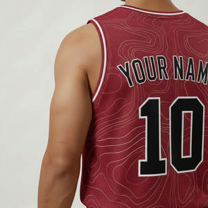 Uniformes de Baloncesto Personalizados al por Mayor con Nombre de Equipo, Conjuntos de Baloncesto para Hombre, Ropa Deportiva Transpirable, Camiseta de Baloncesto para Adultos - Product Image 4