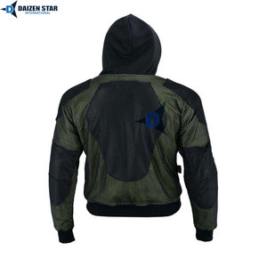 Sudadera con Capucha de Fibra de Kevlar de Alta Resistencia, Ropa Protectora Anticorte y Resistente a las Llamas - Product Image 3
