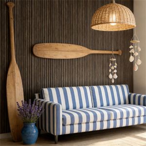 Panneaux acoustiques insonorisants en bois de noyer, panneaux muraux décoratifs d'intérieur - Product Image 1