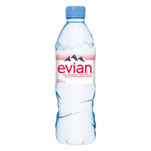 Agua de Manantial Natural Evian Premium en Botellas PET de 330ml, 500ml, 750ml, 1L y 1.5L de los Alpes Franceses para Distribución al por Mayor - Product Image 2