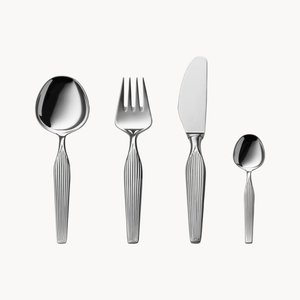 Juego de Cubiertos Modernos de Acero Inoxidable con Mango Martillado, Aptos para Lavavajillas, Cuchillo, Tenedor y Cuchara para Cena de Boda, Ecológicos y Resistentes al Óxido - Product Image 4
