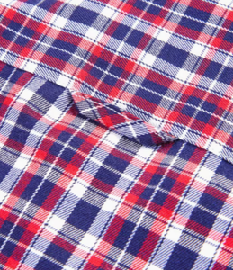 Hardihood International HI-MFS-01 Red Black Buffalo Plaid <b>Flannel</b> Shirt Long Sleeve Cotton Polyester Motorcycle <b>Jacket</b> OEM - Product Image 3