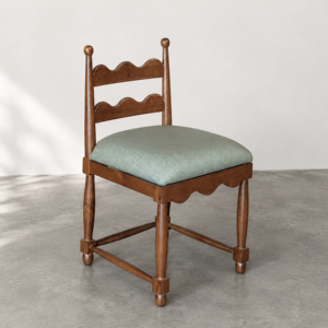 Sillas de Comedor Ergonómicas y Ecológicas de Madera Sungkai Nórdicas Modernas, Color Roble Claro Minimalista para Cafetería Bistro, Hechas en Indonesia - Product Image 1