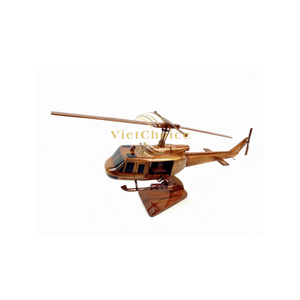 Grande quantité de hélicoptères artisanaux Vietchoice en bois de rose indien, 100% bois naturel, poli PU, décoration de luxe |   Cadeau de déménagement - Product Image 2