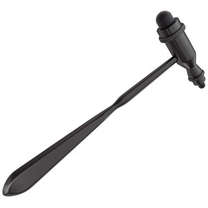 Martillo de Reflejos Neurológico Tromner Negro con Punta Puntiaguda, Herramienta Profesional para Respuestas Cutáneas y Superficiales - Product Image 4