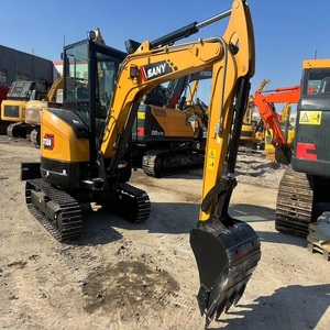 Snay Mini Excavator 36KW Power Forestry Work Mulching <b>Tree</b> <b>Cutting</b> Crawler Digger <b>Machine</b> Engine Gearbox 1 Year Warranty - Product Image 1