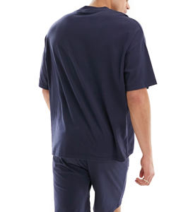 Sport Solid <b>Knit</b> Sweater OEM Men's Sweater Summer Lightweight Cotton Nylon <b>Knit</b> T Shirt <b>Knit</b> Shorts <b>Knit</b> <b>Set</b> - Product Image 5