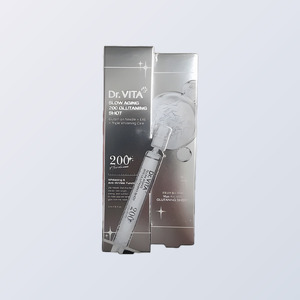 Suero facial hidratante Daycell Doctor Vita Slow-Aging 200 Glutanning Shot 5ml, suero antiedad para el rostro, suero para una piel radiante - Product Image 3