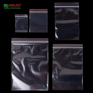 Hot Sale 2024 <b>Transparent</b> Reclosable Zip Lock <b>Bag</b> Custom Print Slider Frosted Poly Slider for Clothing Factory Price - Product Image 4