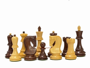 Juego de Ajedrez de cebra rusa de madera con rey de 3,75 pulgadas incluye backgammon de alta calidad para niños hecho de material de papel plástico - Product Image 3