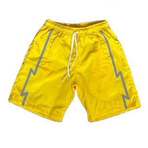 Meilleurs shorts de sport en toile pour hommes et femmes, taille élastique, décontractés, doux, respirants, pour fitness, entraînement, yoga, avec logo personnalisé, fabrication en usine - Product Image 2