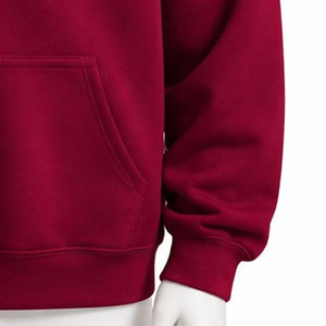 Cheap Price Custom Logo Front <b>Men</b> Loose Fit Solid Winter Heavy Weight Fleece Plain Dyed Breathable New Arrival 2026 - Product Image 3