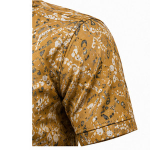Men's Printed Long Sleeve Shirt with High Quality Fabric and Elegant Fashion Pattern <b>for</b> Modern <b>Wardrobe</b> - Product Image 4