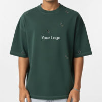 Nouveau design T-shirt homme 100% coton surdimensionné avec impression sérigraphique logo personnalisé col rond manches courtes tissu épais