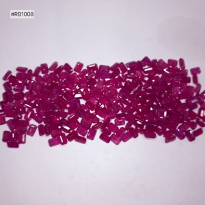 ทับทิมโมซัมบิกทรงแปดเหลี่ยมธรรมชาติ 100% ขนาด 6.00–4.00 มม. (ล็อต) น้ำหนัก 171.72 กะรัต พลอยหลวม เหมาะสำหรับทำสร้อยคอและเครื่องประดับ - Product Image 1