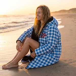 Manteau de bain à capuche en polaire Sherpa avec doublure chaude, imperméable, grande taille, avec doublure en tissu éponge, parka de bain - Product Image 5