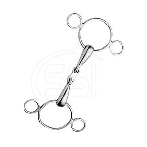 Bocado Profesional de Acero Inoxidable de Alta Calidad para Caballos con Bordes Suaves, Personalizable para una Comunicación y Manejo Consistentes - Product Image 6
