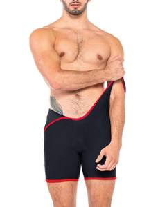 ชุดนักมวยปล้ำแบบมีโลโก้ลายพิมพ์ร้อนขายดีอันดับต้นๆ ออกแบบชุดกีฬาของคุณเอง ชุดนักมวยปล้ำชาย - Product Image 3