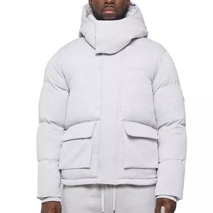 Veste d'hiver pour homme, nouveau Design, brillant, rembourrage chaud, bombardier à bulles, vente en gros - Product Image 2
