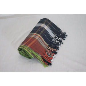 Serviette de plage turque moderne Kikoy à rayures, séchage rapide, sans azo, 100% coton, grande taille, avec logo personnalisé - Product Image 2