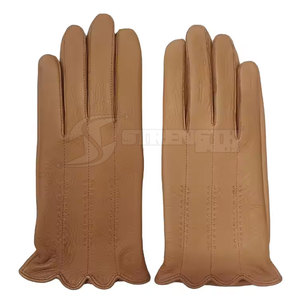New Fashion Leather <b>Gloves</b> High Quality Leather <b>Gloves</b> Light Weight 2026 Men Leather <b>Gloves</b> - Product Image 5