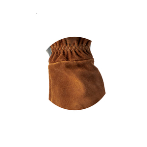 ถุงมือหนังวัวสีเหลืองทองแบบเต็มฝ่ามือ ถุงมือขับรถหนังสำหรับผู้ชาย - Product Image 2