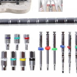 Kit d'extraction de vis cassées pour implants dentaires universels Golden Crest Industries – Outils chirurgicaux pour vis d'implants fracturées - Product Image 5