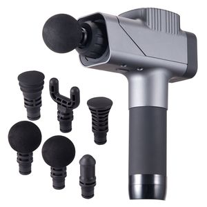8 Speed Levels 6 Massage Heads Deep Tissue <b>Percussion</b> Muscle <b>Massager</b> 16V 2500mAh Batteries Professional Massage Gun for - Product Image 2