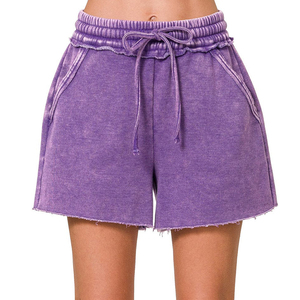 Most Trending <b>Women</b> Digital Printed Regular High Casual <b>Shorts</b> for Sale Custom Logo Low MOQ Breathable 100% Cotton High - Product Image 5