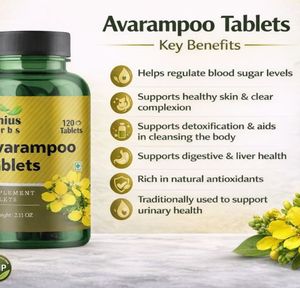 Tabletas Vitality Avarampoo, Agente Refrescante Herbal, Producto a Granel para Venta al por Mayor, Exportación Estándar, Fórmula de Extracto Puro a Base de Plantas - Product Image 5