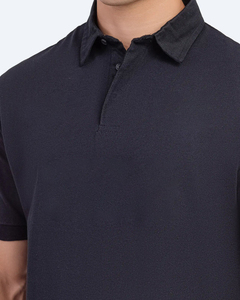 Camiseta Polo de Golf Transpirable de Manga Corta para Hombre, Diseño OEM Nuevo con Logotipo Personalizado, 100% Algodón, Alta Calidad, Venta al Por Mayor - Product Image 3