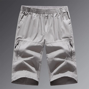 Pantalones Cortos Deportivos de Alto Rendimiento para Hombre, Diseño Cargo, Cómodos para el Entrenamiento Diario, Cintura Media Elástica, Secado Rápido, Estilo Casual, Lona - Product Image 4