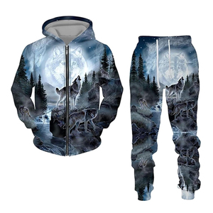 Ensembles de survêtements unisexes personnalisés par sublimation intégrale avec fermeture éclair, pour hommes et femmes, collection 2026 – Vente en gros - Product Image 1
