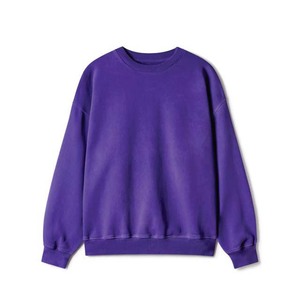 OEM Custom Logo Men's Crewneck Sweatshirt Best Quality OEM Custom Logo Embossed Embroidered Puff Printing Pullover - Product Image 6