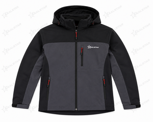 Chaqueta Softshell para Hombre, Impermeable, Cortavientos, para Senderismo al Aire Libre, con Capucha, Logotipo Personalizado, Chaqueta de Trabajo de Invierno - Product Image 5