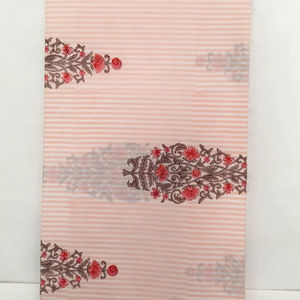 Tela de Algodón 100% con Estampado Floral Hecho a Mano, Transpirable y Ligera, para Confección de Vestidos de Niñas, Material de Costura - Product Image 1