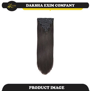 ผมต่อแบบเรสมี่อินเดียสไตล์คลื่นนุ่มสลวยผมคนระดับพรีเมี่ยม - Product Image 6