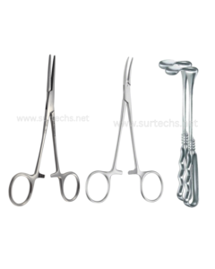 Surtechs Chirurgische Set van RVS voor <span class=keywords><strong>Hernia</strong></span>-operatie, 61-delig, voor Grote Ventrale Appendectomie, Algemene Herniorraffie, Herbruikbaar - Product Image 5
