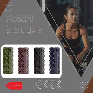 Juego de Rodillos de Espuma EVA de Alta Densidad Texturizada para Yoga, Pilates y Masaje Muscular - Diseño de Tubo ABS Portátil - Product Image 2