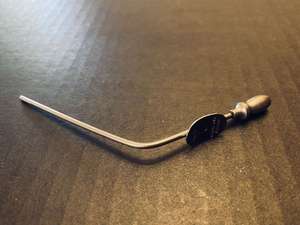 Instruments médicaux ORL en acier inoxydable, ensemble de tubes d'aspiration Baron par Dentavex - Product Image 5