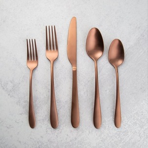 Ensemble de couverts en acier inoxydable haut de gamme pour hôtel de luxe, restaurant, mariage, traiteur, cuisine et salle à manger - Product Image 3
