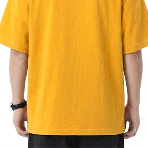 เสื้อยืดทรงบ็อกซี่ฟิตโอเวอร์ไซส์สำหรับผู้ชาย ผ้าฝ้ายพรีเมียม แห้งเร็ว ระบายอากาศได้ดี พิมพ์ลายได้ตามต้องการ สวมใส่สบาย แฟชั่นลำลอง สตรีทแวร์ ราคาประหยัด - Product Image 5
