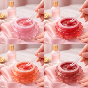 ลิปบาล์มเนื้อพุดดิ้งวีแกนแบบพกพา ยี่ห้อ Nicher Hot Sales ให้ความชุ่มชื้น ไม่เหนียวเหนอะหนะ ให้ความเงางามสูง บำรุงริมฝีปากด้วยวิตามินอี กลิ่นวานิลลาและผลไม้ - Product Image 6