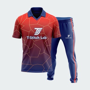 Servicio OEM, Uniforme de Cricket con el Mejor Diseño, 100% Poliéster, Colores y Tallas Personalizadas, Ropa de Equipo, Precio al por Mayor, Logotipo Personalizado de Alta Calidad - Product Image 2