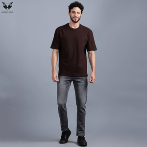 Latest Product Men's Solid 100% Cotton T-Shirts, Streetwear Best Sale Men Premium Quality Blank Plain Tee Wholesale Clothing - Product Image 5