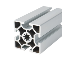 Profilé en aluminium à fente en T 60x60, extrusion robuste 6060 pour cadre d'équipement d'automatisation de poste de travail