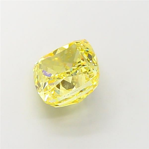 Diamant de laboratoire jaune vif élégant et raffiné, 4,14 carats, VS1, taille excellente, certifié IGI, pour joaillerie fine. - Product Image 4
